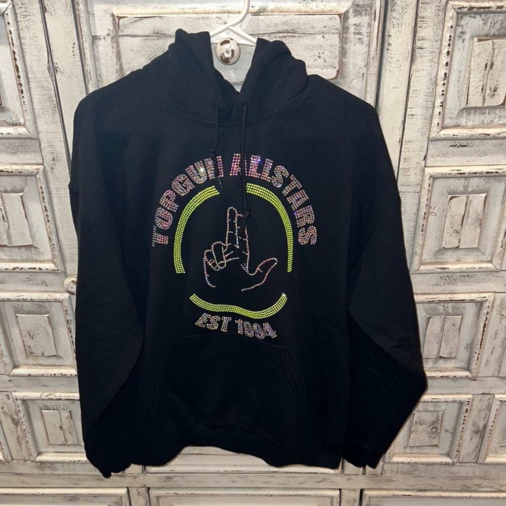 Topgun Allstars bling hoodie